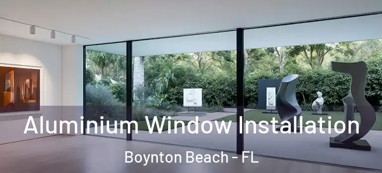  Aluminium Window Installation Boynton Beach - FL