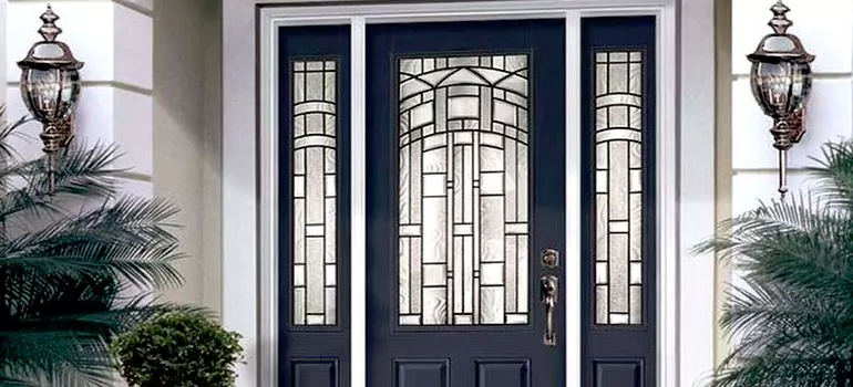 Stained Glass Door Panels in Boynton Beach, FL