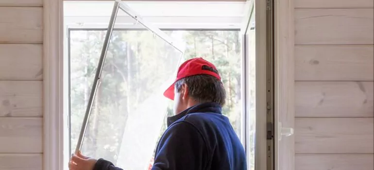 Expandable Window Screen Installation in Boynton Beach, FL