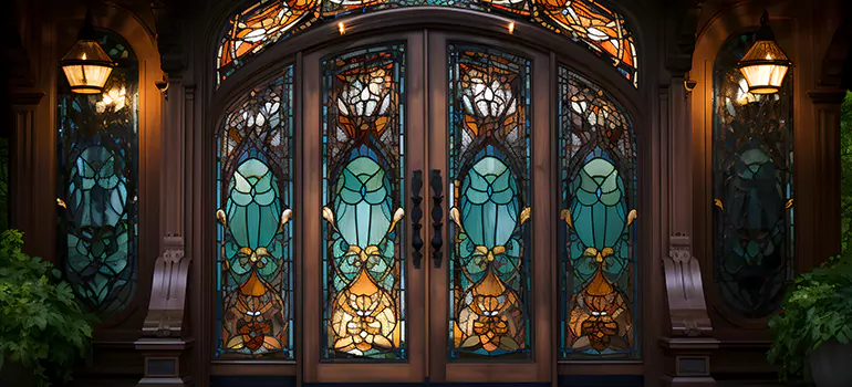 Wrought Iron Storm Door in Boynton Beach, FL